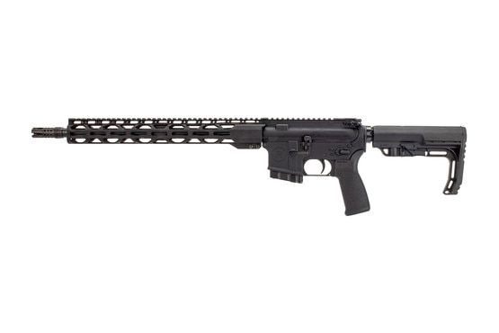 Radical Firearms 350 Legend AR-15 rifle features a carbine length gas system